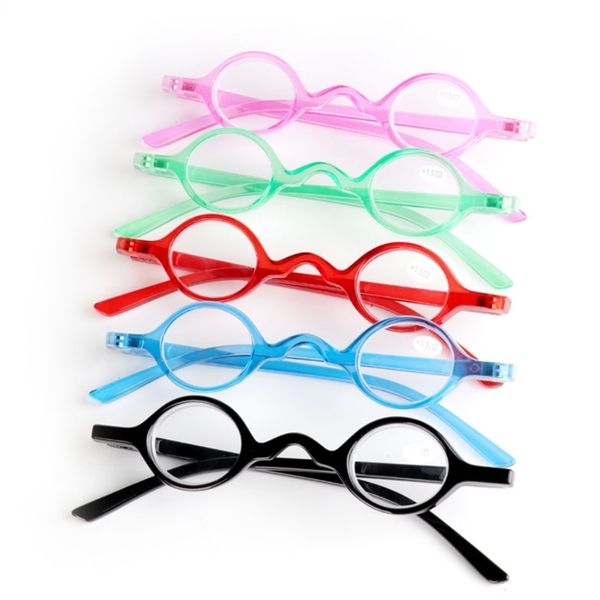 

oval round vintage frame small reading glasses presbyopia eyeglasses +1.5 to +3.5
