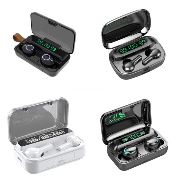 

i10 макс i10max белого цвета музыка earbuds tws wireless bluetooth 5,0 in-ear наушники гарнитура с зарядкой box для iphone android # 998