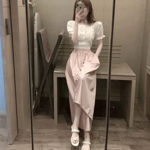 

hepburn style goddess fan clothes dress light mature gentle style dress small tall temperament two-piece suit for women summer yhxmp, Gray