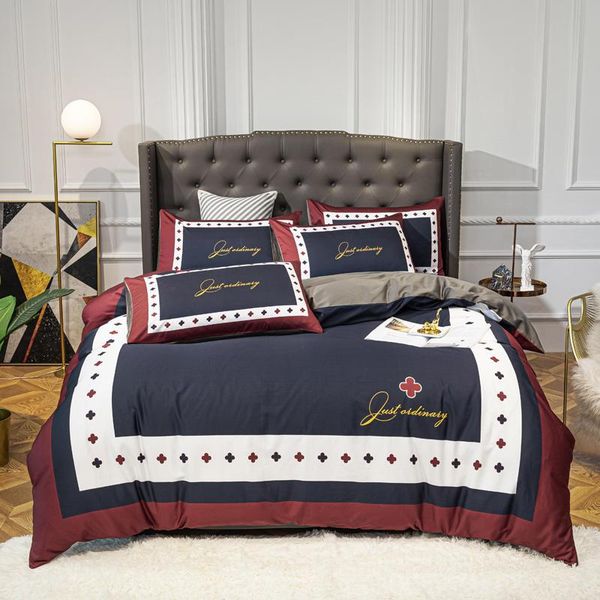 

bedding sets year burgundy 2021 set girl boy kid bed cover duvet child sheets pillowcases cushion