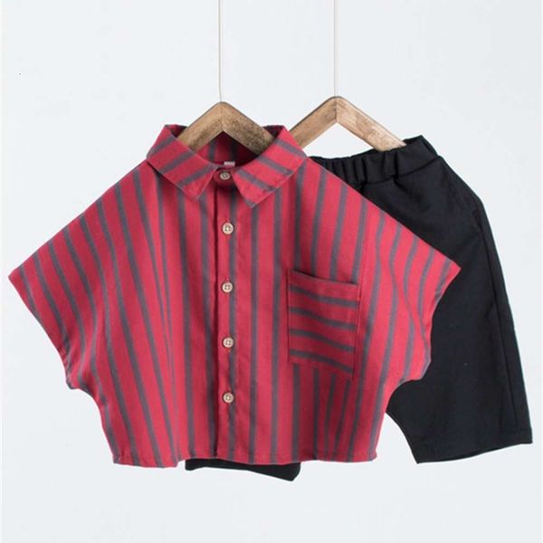 

2020 boys' short sve cotton summer new baby thin breathable children's inch shirt fashion children, White;black