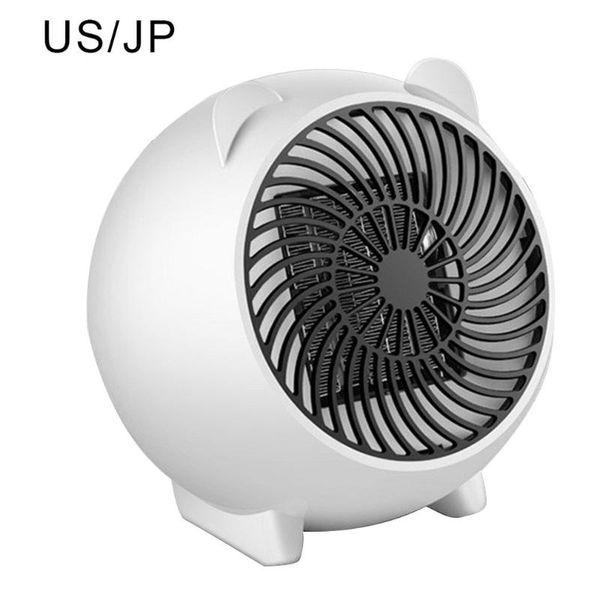 

cartoon rechargeable small heater home office leafless heater fan super quiet and warm fan