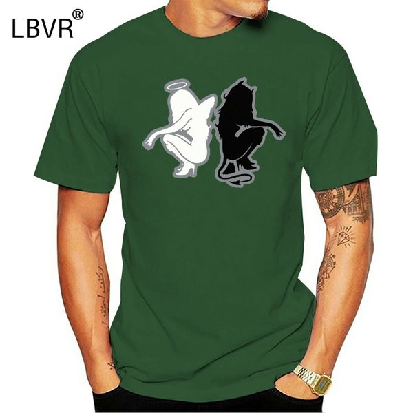 

angel devil прохладный футболка tops новый мужской смешной майка спортивная с капюшоном hoodie