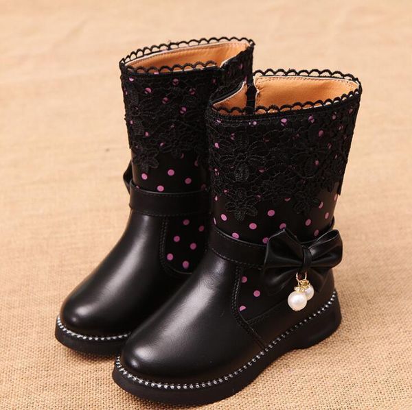 

2020 winter new style children snow boots cowhide girls korean design boots sport shoes leather baby boots c1005, Black;grey