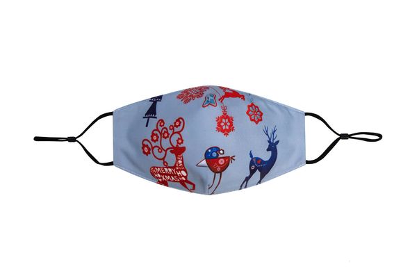 

masque 2020 christmas custom face decorations cartoon masks mascherina cotton reusable washable mask ing