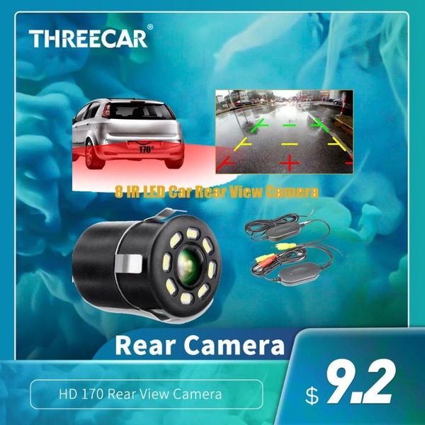 

170 градусов автомобили ccd камера заднего вида водонепроницаемая резервный монитора парковка камера заднего вид с беспроводным передатчиком