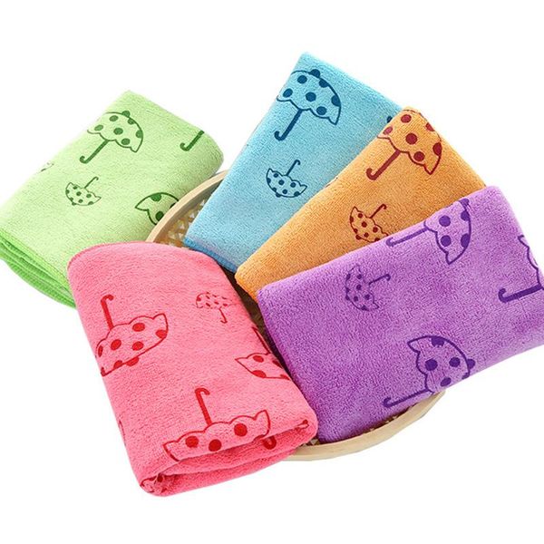 

bath towel cotton umbrella towel no lint cute no fade soft absorbent drying hair drying swimming face
