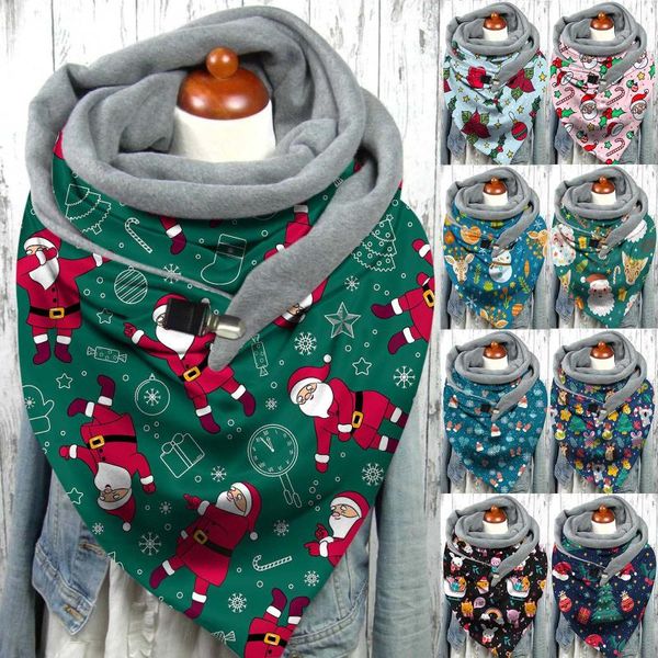 

2021 knitted spring winter women scarf plaid warm scarves shawls neck bandana lady wrap fashion muffle, Blue;gray