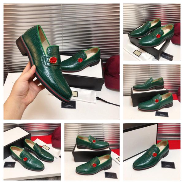 

handmade mens wedding oxford shoes black khaki designers genuine leather brogue men's dress shoes slip on business formal shoes for men