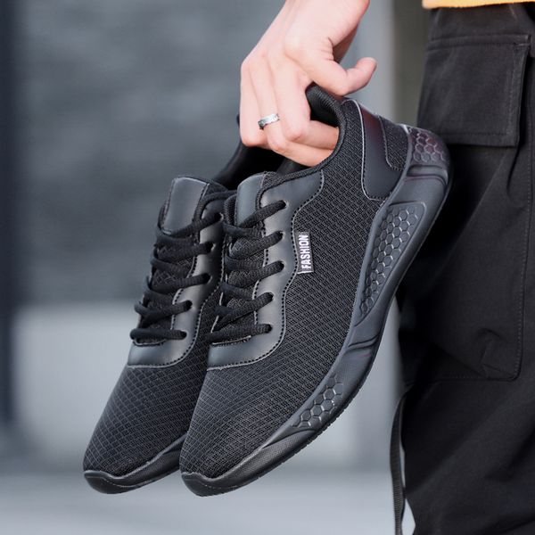 

selling mesh men sneakers shoes black lightweight trainers men espadrilles outdoor fashion plus size 48 mens casual sneakers, Red;white