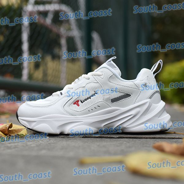 

treeperi fashion chunky running shoes white us 10 eur 44 for men shoes south
