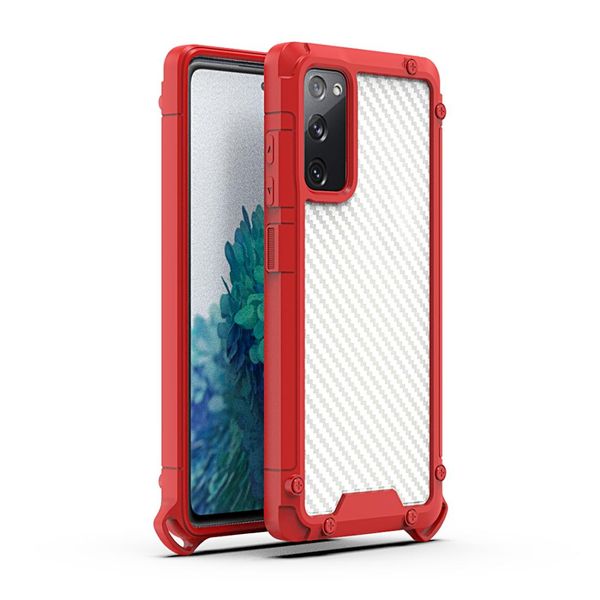 

For Samsung Galaxy S20 FE 5G Gold-Shield Series Shockproof PC TPU Case