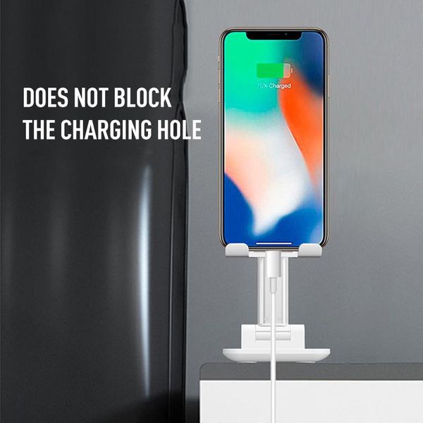 

deskphone holder made of high grade aluminum alloy and silicone material simple and light weight and minimal design wmtbkj qpseller