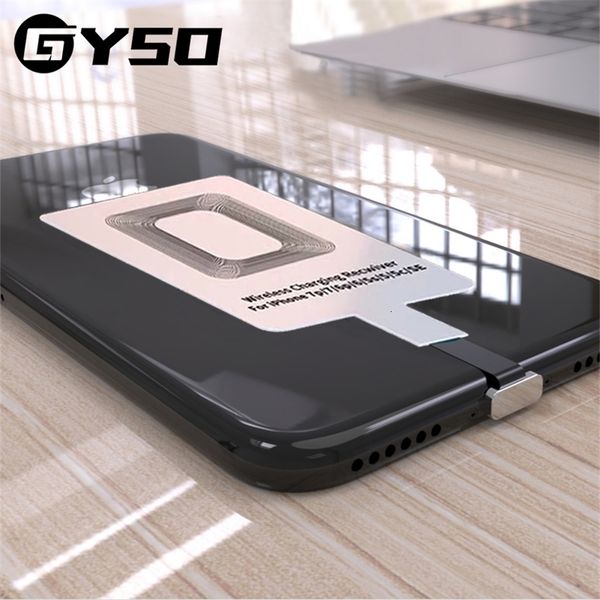 

black friday gyso qi universal wireless charger adapter receiver xiaomi samsung huawei iphone 5 6 6s 7 plus for phone android type c