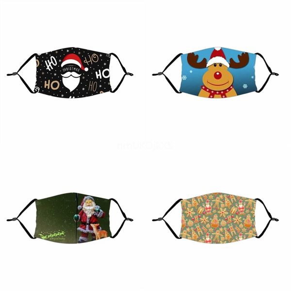 

grey monkey mouth maskcartoon print cubrebocas de figuras ultraviolet proof washable running riding bike prective mask#231, Black