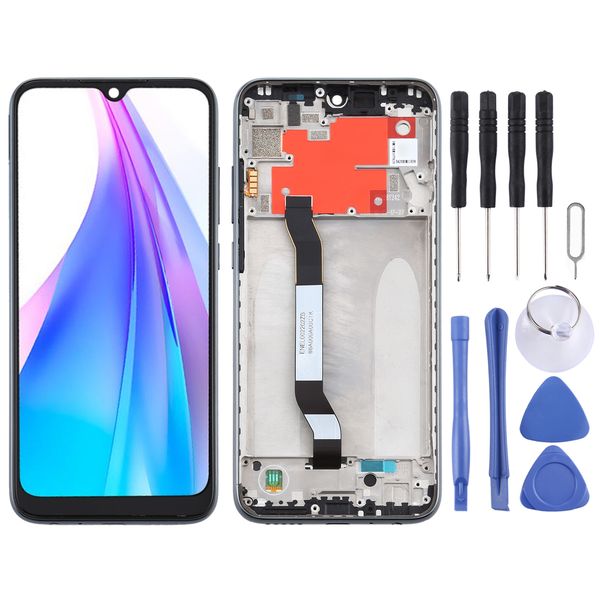 

LCD Screen and Digitizer Full Assembly With Frame for Xiaomi Redmi Note 8T