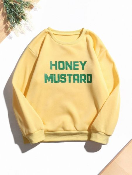 

letter graphic thermal pullover m947#, White;black