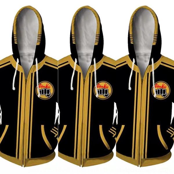 

rxwtk val armor 3d for dc comics karate kid hoodie armor comics 3d hoodie for karate kid dc val qytyg, Black