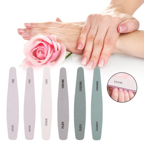 

nail files 6pcs/lot manicure kit brush buffer grit sand art accessories sanding uv gel polish tools