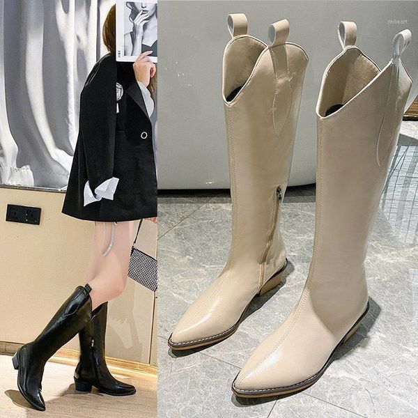 

pointy boot round toe thigh high heels high women's rubber shoes rain boots-women luxury designer pointe low1, Black
