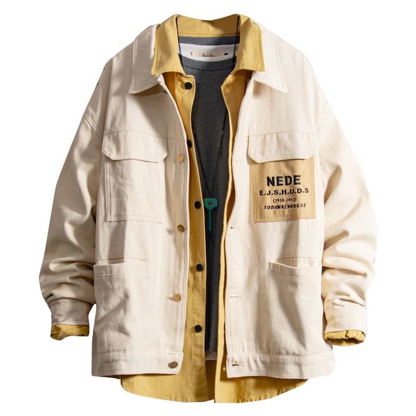 

мужчины куртка много карманов водонепроницаемый негабаритный пальто зимний повседневная куртка мужчины мода человек осень 2020 одежда новый, Black;brown