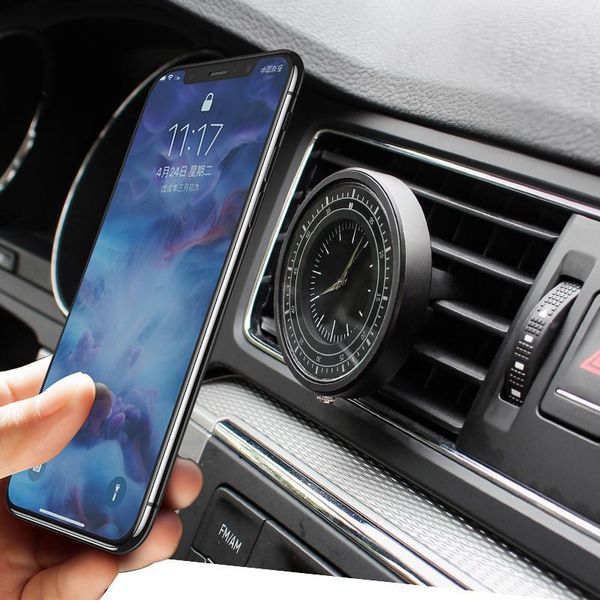 

cell phone mounts & holders clock magnetic car holder for xs x magnet mount in mobile stand1