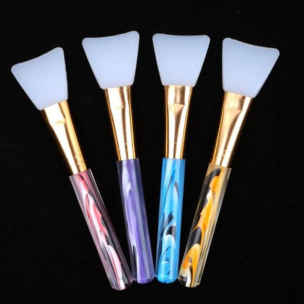 

facial mud mask flat silicone makeup brush skin face care cosmetic applicator