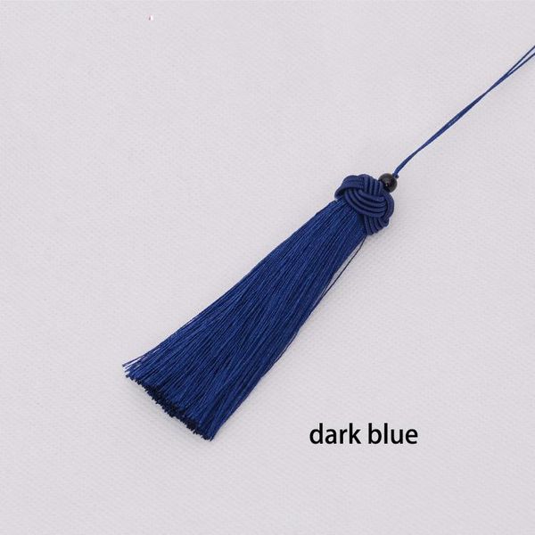 

12pcs lot 9cm pine cap tassels with hanging rope silk sewing tassel trim decorative key tassel for curtain home decoration h jllvnm