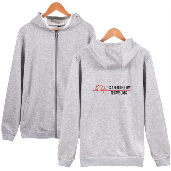 

its a beautiful day to save lives hoodie graphic printed sweatshirt women men tumblr quote greys anatomy gift hoodies tracksuit, Black