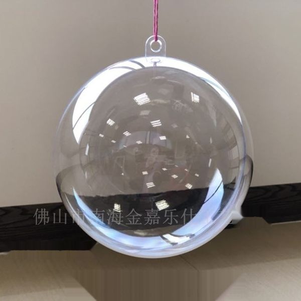 

z3zag guangdong ball decoration 4cm to 20cmps transparent hollow round grade scene layout christmas ball christmas food jegjx