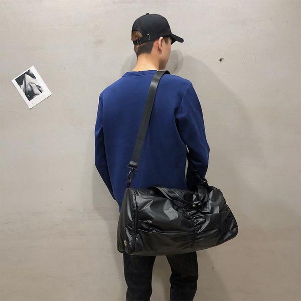 

dry wet separated with shoe pouch yoga practical fitness gym bag stylish waterproof oxford fabric travel shoulder venting hole