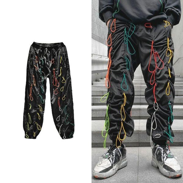 

black hip hop cargo pants men streetwear cotton joggers fashion sweatpants casual harem trousers spring harajuku pants men 20201