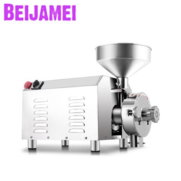 Beijamei alta qualidade 3000W comercial grão Moagem Fresadora completa automática Corn Mill Pó Grinder Preço