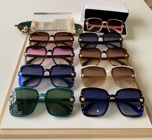 

новой мода квадратного стиль дизайнер роскошных солнцезащитные очки для мужчин и женщин, полного кадр популярного винтажа высокого качества, White;black