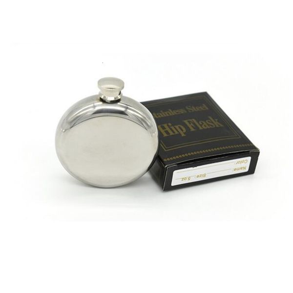 

alcohol stainless hip round 5oz steel mini pocket wine party supplies flask