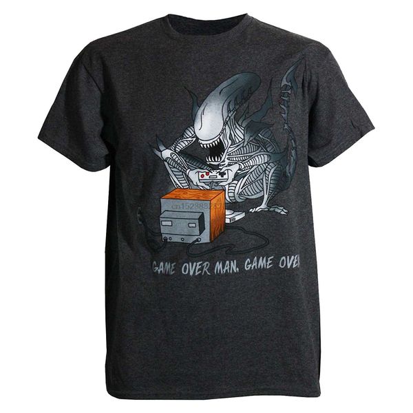 

authentic aliens video game shadow heather charcoal new cool casual pride men fashion sport hooded sweatshirt hoodie t shirt