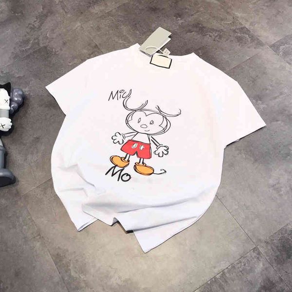 

2022 factory wholesale new fashion summer korean t-star net red same casual loose short sleeve t-shirt for women, White