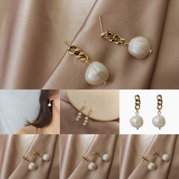 

c4pz shiny cz gold tone long dangle geometric stone stud earrings for women wedding gold color stainless steel earring earrings gift, Golden