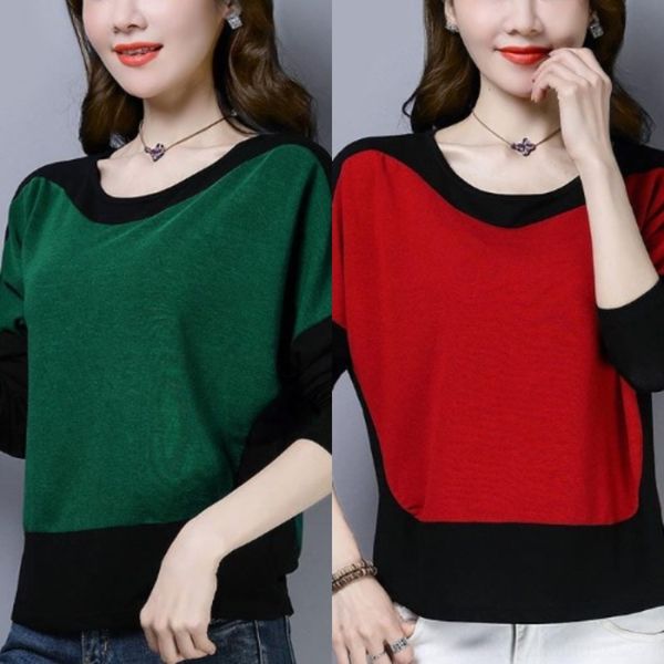 

dxrvn 2020 cashmere wool 2020 new fleece long sleeve stitching autumn and trend winter cashmere autumn bottoming winter new fleece long slee, White