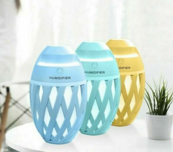 

olive humidifier mini usb air essential oil diffuser portable led fog #54