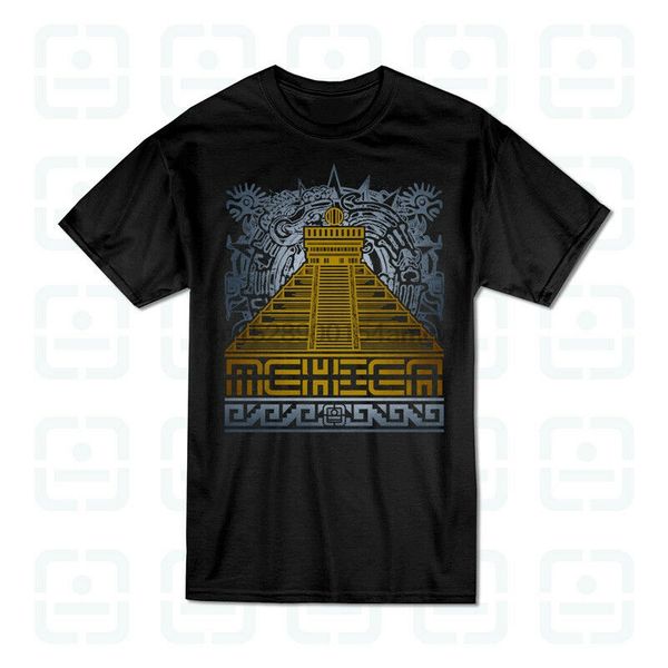 

дизайнеры балахон mexica realm ацтеков кецалькоатль templo пирамида nican tlaca футболки толстовка