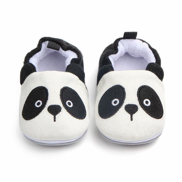 

cartoon rubber sole panda baby boys girls cute cotton baby shoes infant first walkers newborn crib shoes prewalker