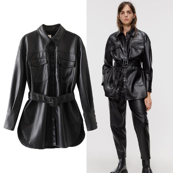 

women xs big leather tote chaquetas con flecos