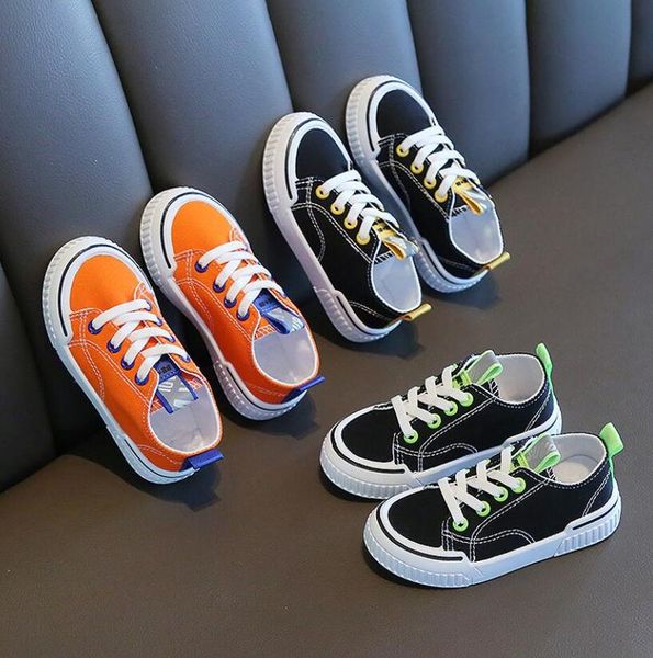 

2020 autumn children casual shoes boys girls sport shoes breathable fashion sneakers child canvas shoes baby running wmtjvi jjxh, Black