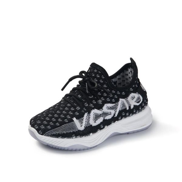 

kids running sneakers children sport shoes tenis boys basket footwear lightweight breathable girls chaussure enfant wmtrjv rimmer, Black