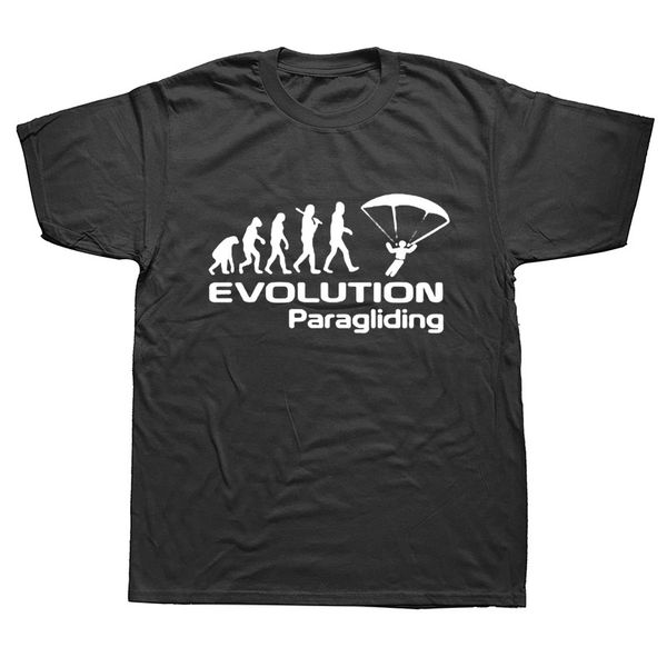 

смешная эволюция параплан параплан графических дизайнеров mens лето способ типа крупногабаритного streetwear толстовки футболка толстовка