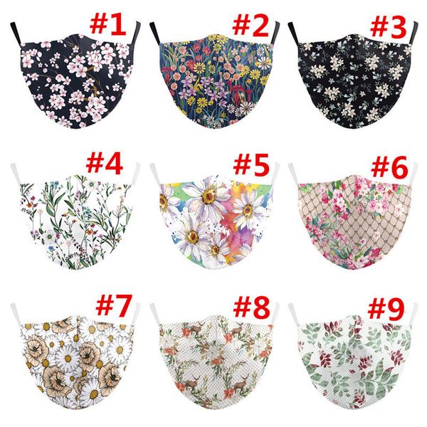 

3d face mask dust protective washable respirator reusable anti national flag cotton mouth masks 9 color 300pcs t1i2178