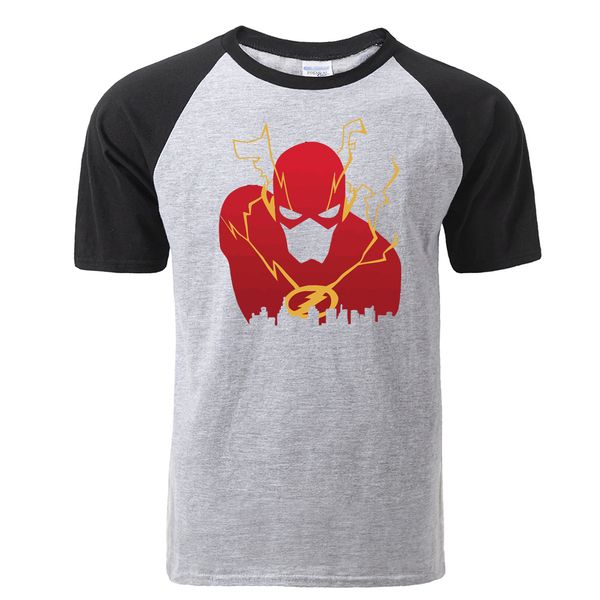 

the flash superhero barry allen tshirt raglan i protect this city tshirt fashion summer sweatshirt hooded sweatshirt hoodie men t shirt