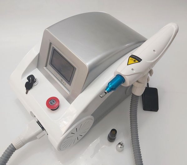 Profissional q interruptor e pigmentação a laser yag carbono nd yag a laser descascando a máquina de remoção de tatuagem de acne spot spot spot