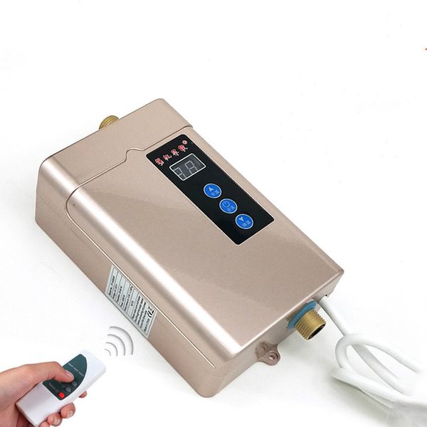 

remote control instant water heater household mini small frequency conversion constant temperature electric water faucet ing
